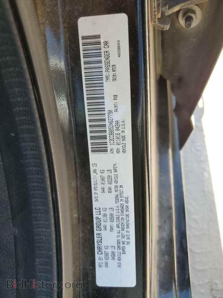 2013 CHRYSLER 200 - VIN: 1C3CCBBB5DN627790 - Фото 12