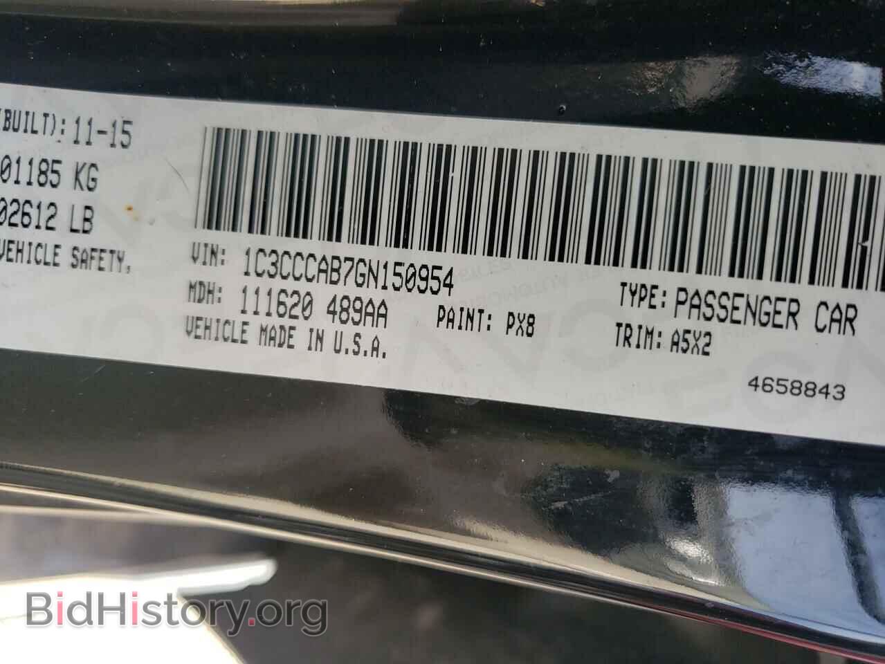 2016 CHRYSLER 200 - VIN: 1C3CCCAB7GN150954 - Photo 10
