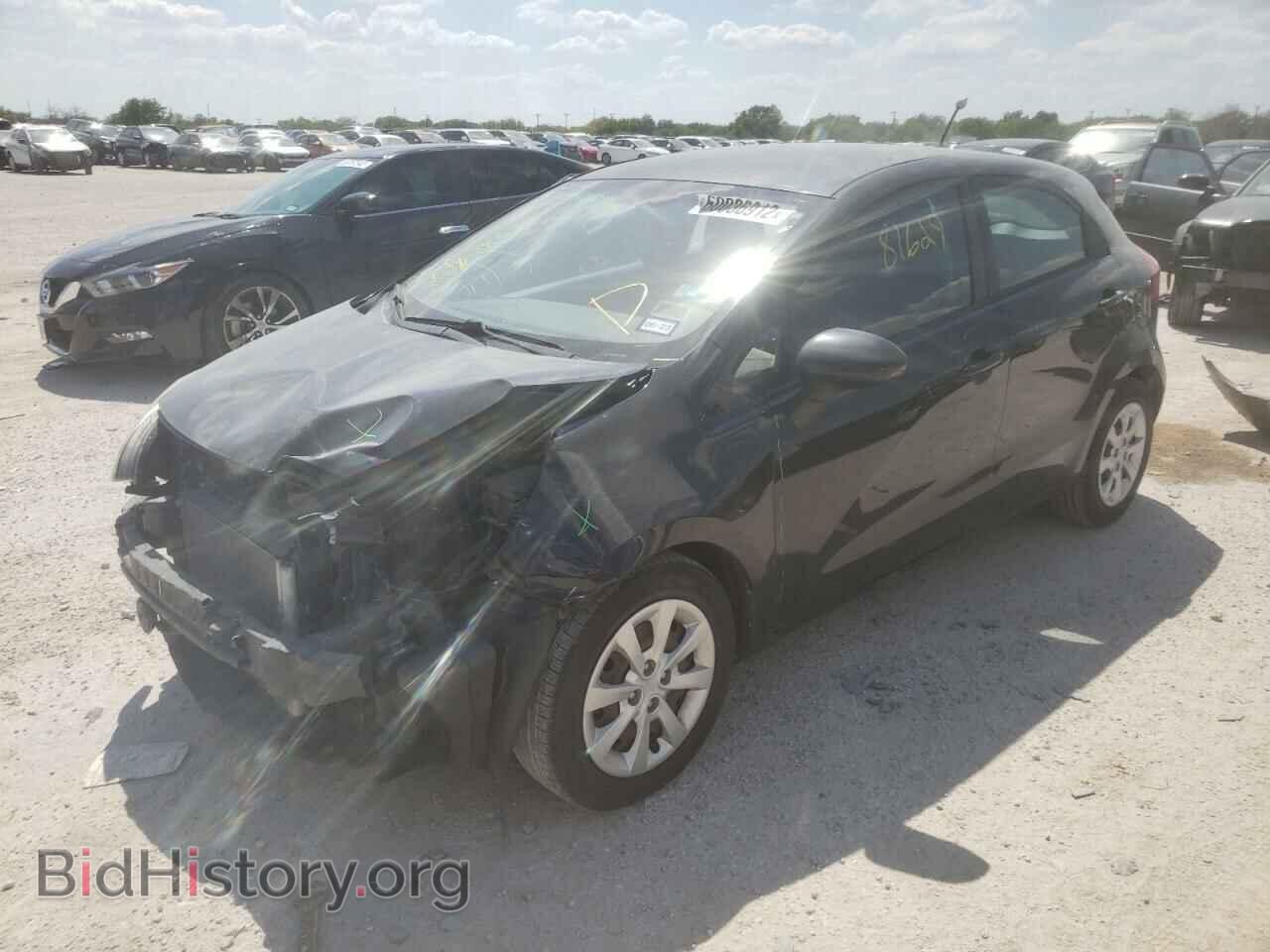 2012 KIA RIO - VIN: KNADM5A35C6024031 - Фото 2