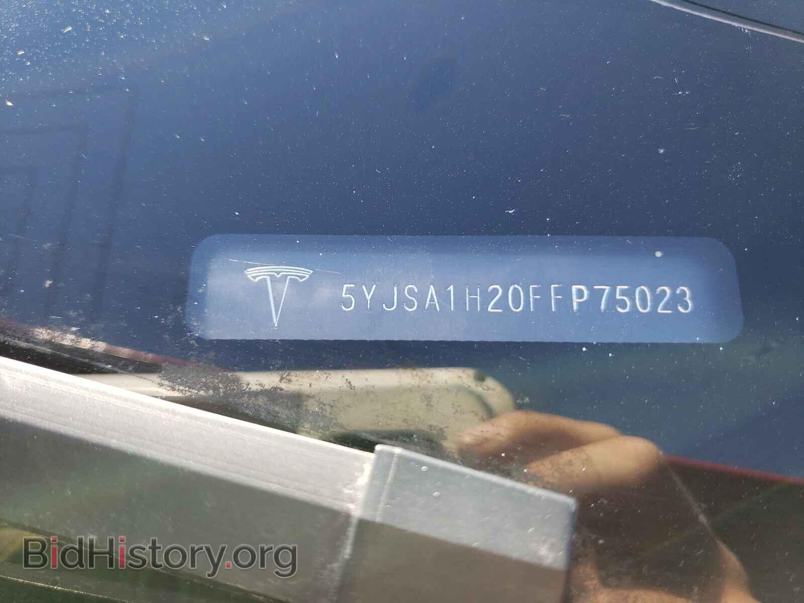 2015 TESLA MODEL S - VIN: 5YJSA1H20FFP75023 - Photo 10
