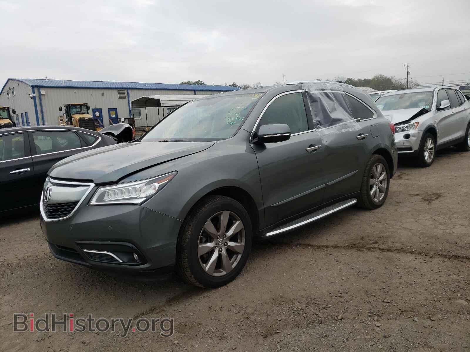 2014 ACURA MDX - VIN: 5FRYD4H85EB010216 - Фото 2