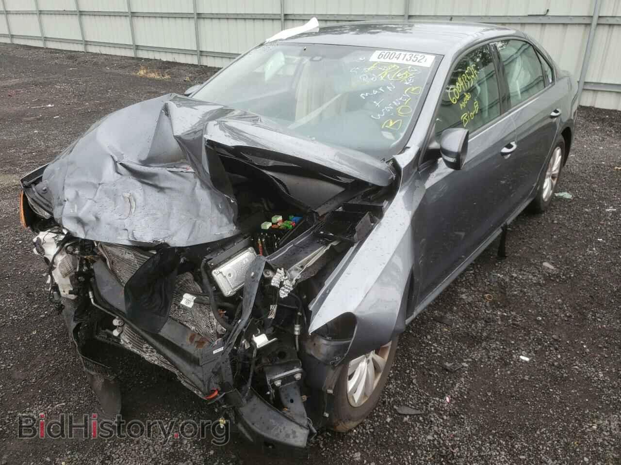 2013 VOLKSWAGEN PASSAT - VIN: 1VWAP7A39DC119247 - Фото 2