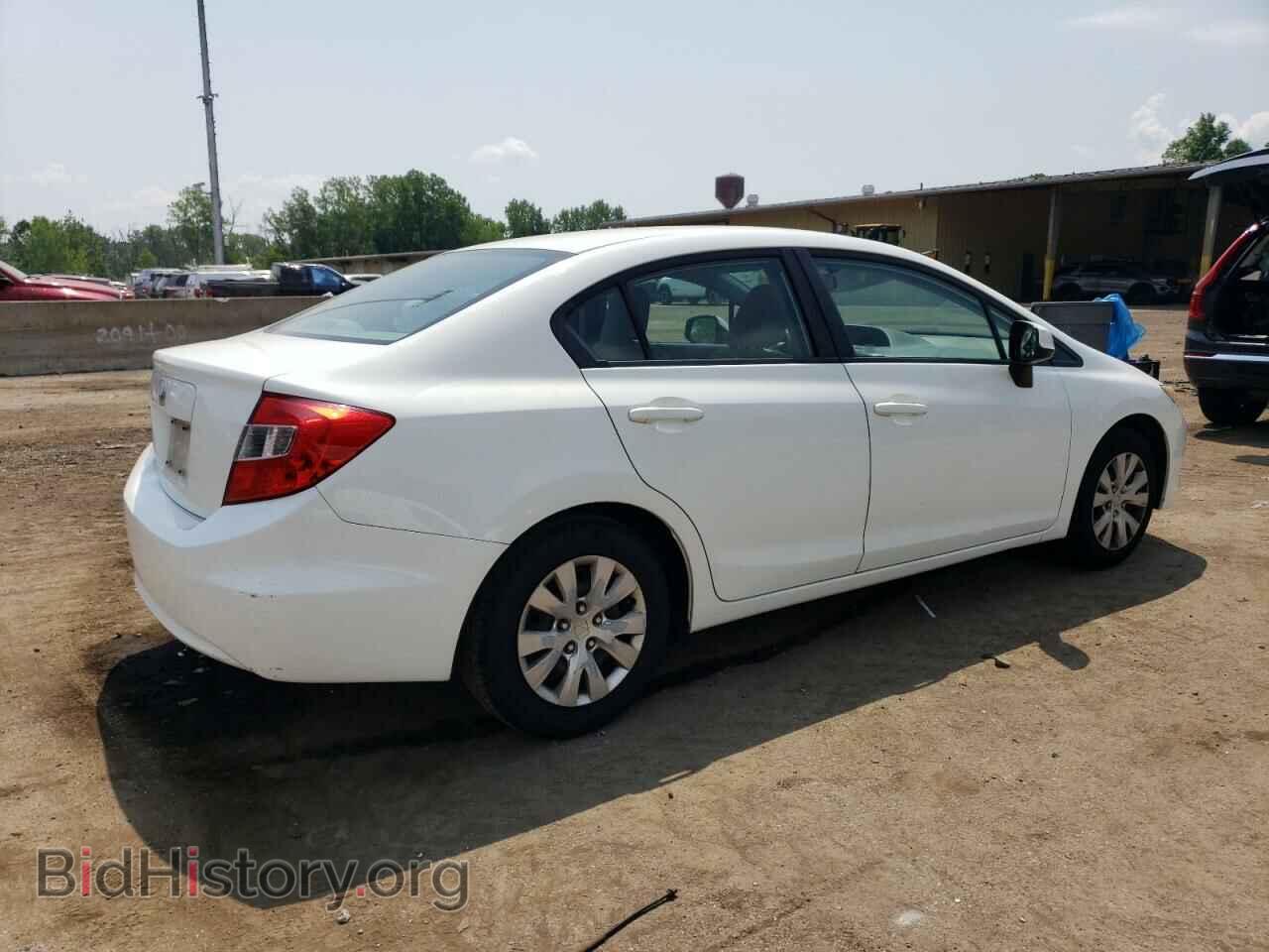 2012 HONDA CIVIC - VIN: 2HGFB2F51CH316219 - Фото 3