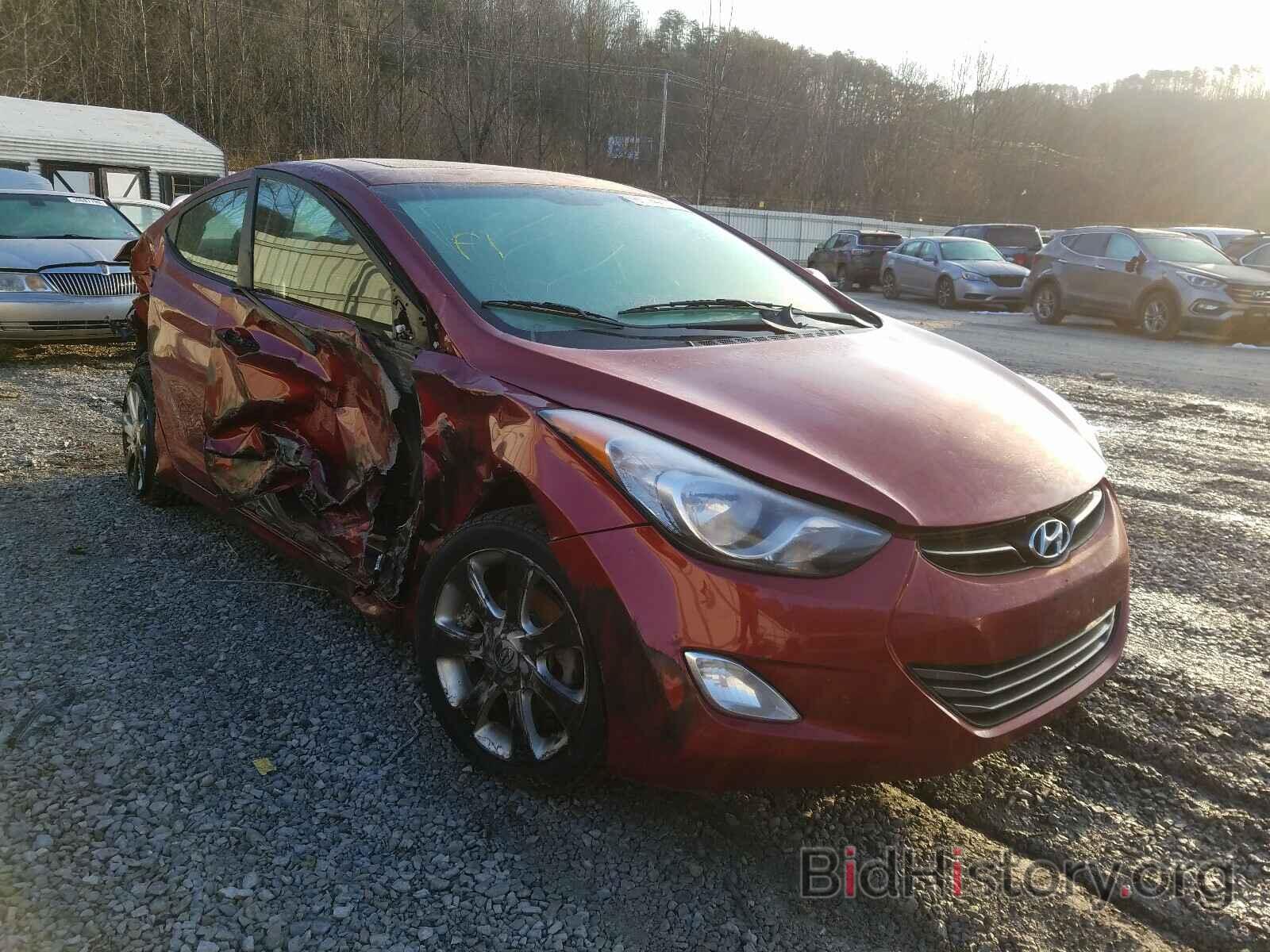 Photo 5NPDH4AE3DH350565 - HYUNDAI ELANTRA 2013