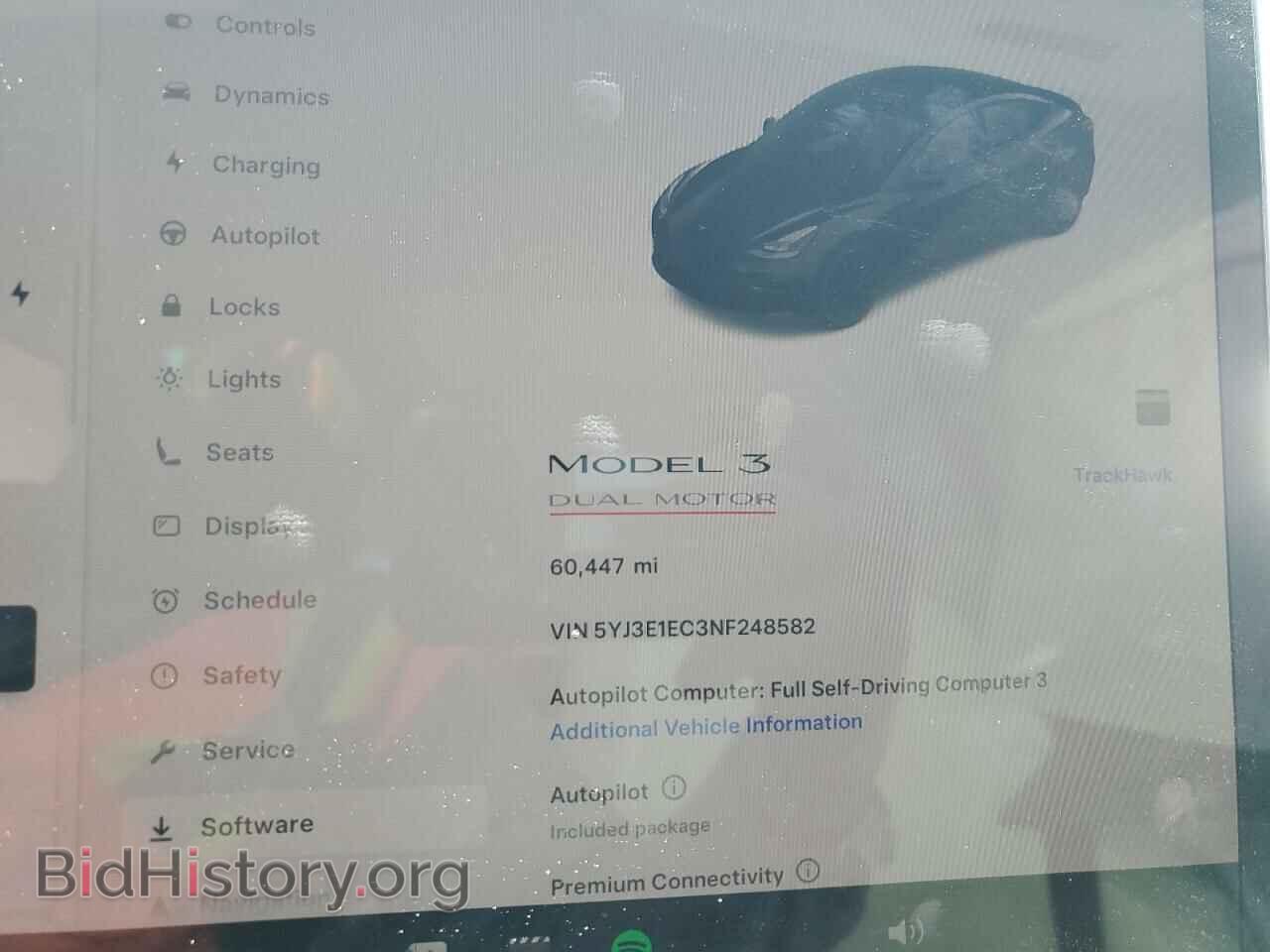 2022 TESLA MODEL 3 - VIN: 5YJ3E1EC3NF248582 - Фото 9