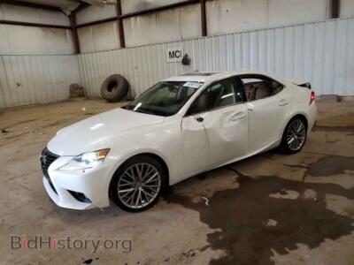 2014 Lexus IS 250, белый — VIN JTHCF1D21E5005990, Copart