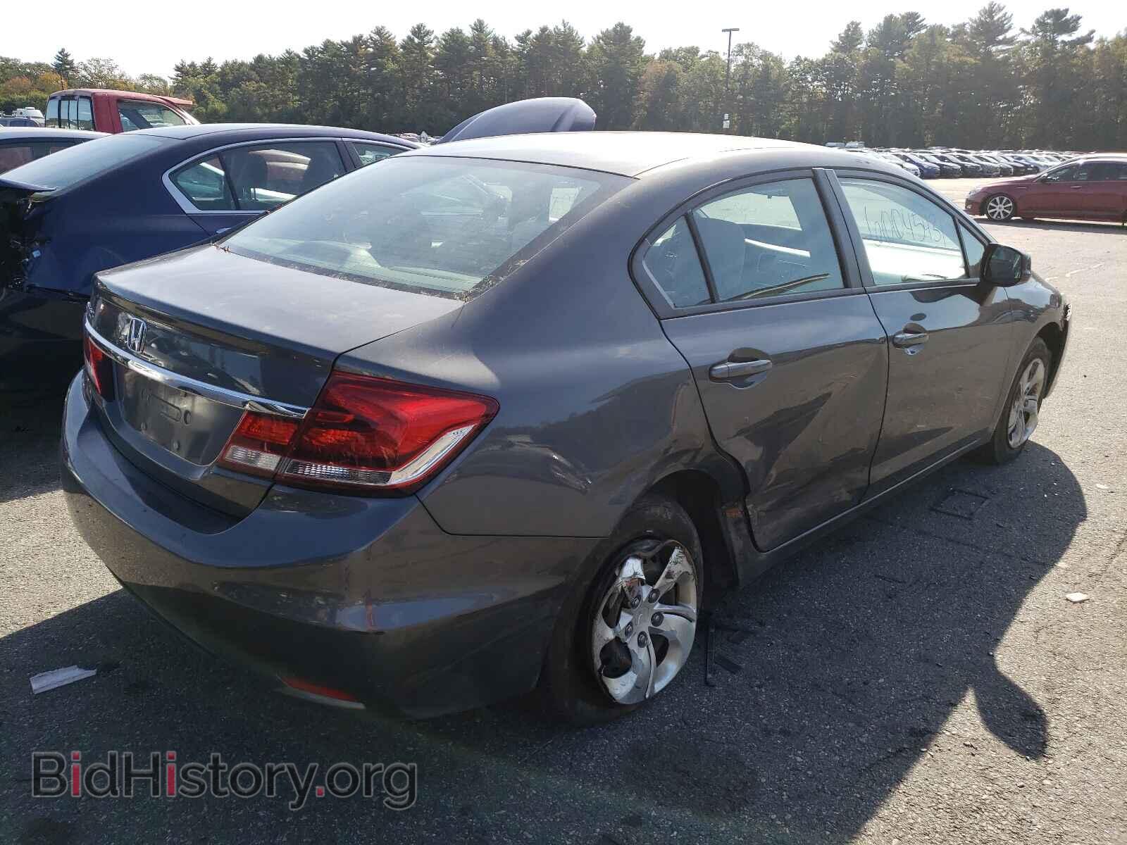 2013 HONDA CIVIC - VIN: 2HGFB2F54DH536231 - Фото 4