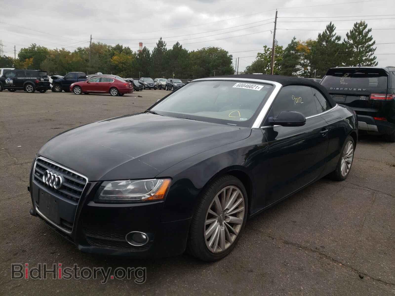 2010 AUDI A5 - VIN: WAULFAFH7AN022710 - Фото 2