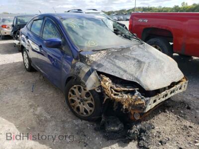 2012 Ford FOCUS Focus SE, синий — VIN 1FAHP3F24CL288669, Copart