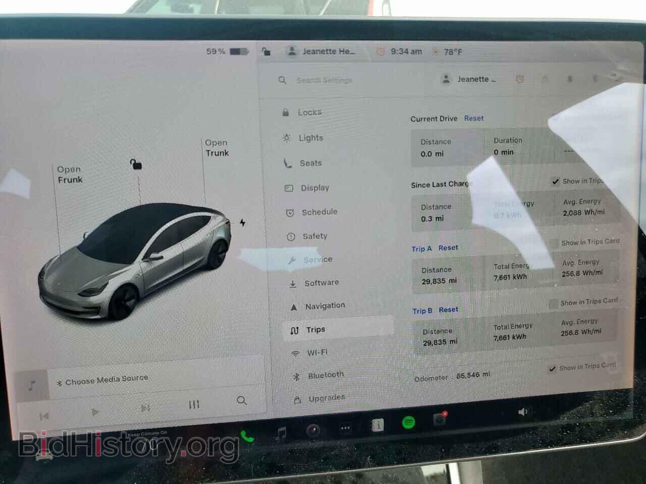 2018 TESLA MODEL 3 - VIN: 5YJ3E1EB8JF065180 - Photo 9