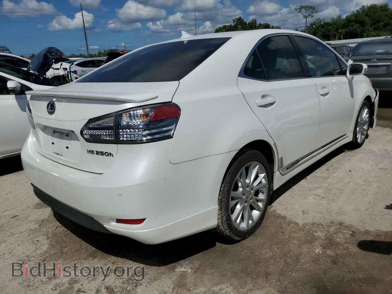 2011 LEXUS HS - VIN: JTHBB1BA3B2043123 - Photo 4