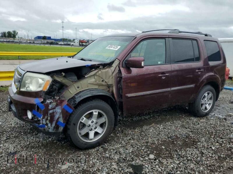 2011 Honda PILOT Touring (VIN 5FNYF3H94BB039121) — photo 1 of 14, Copart, damage: front end