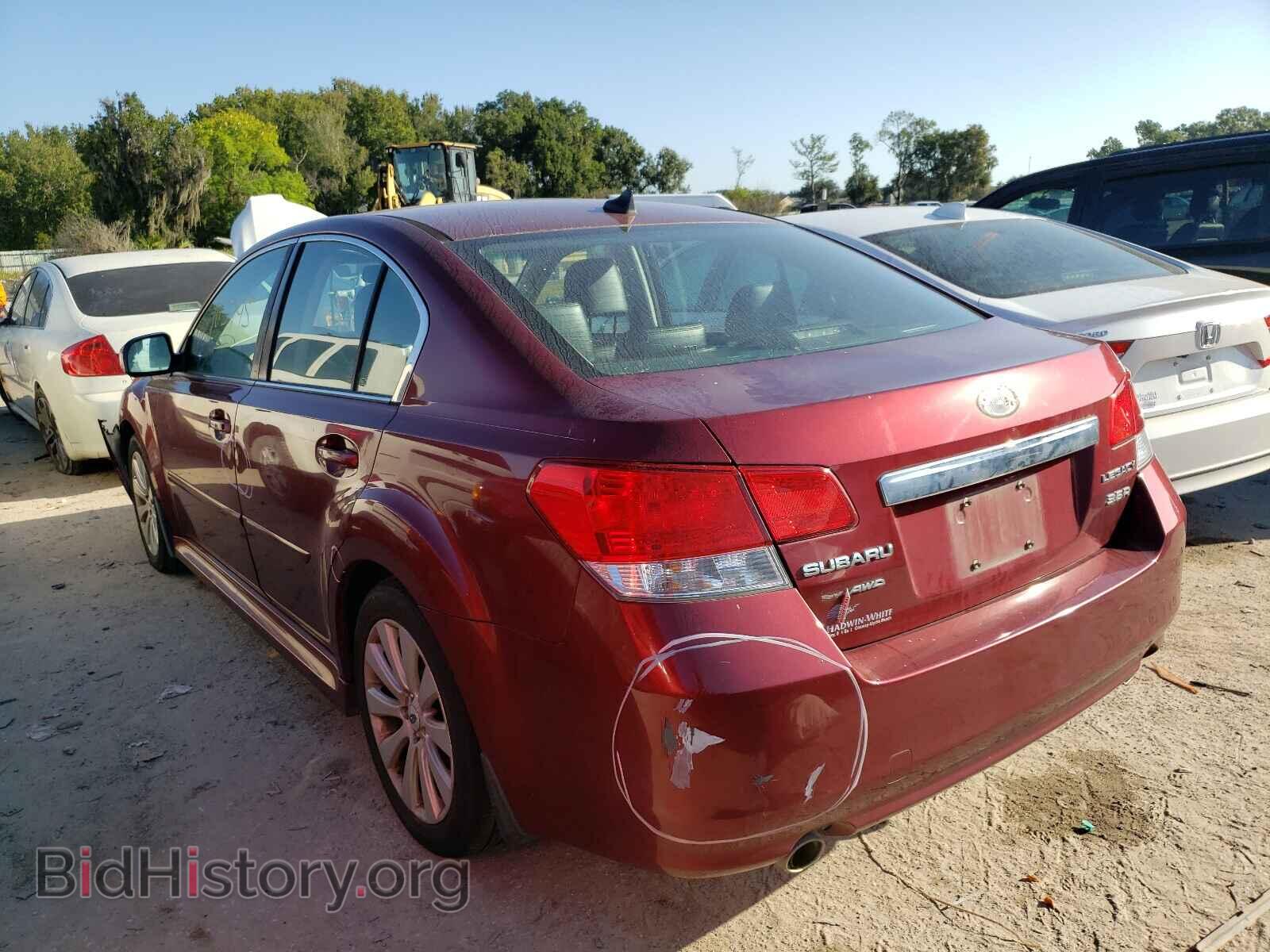 2012 SUBARU LEGACY - VIN: 4S3BMDK60C2029268 - Фото 3
