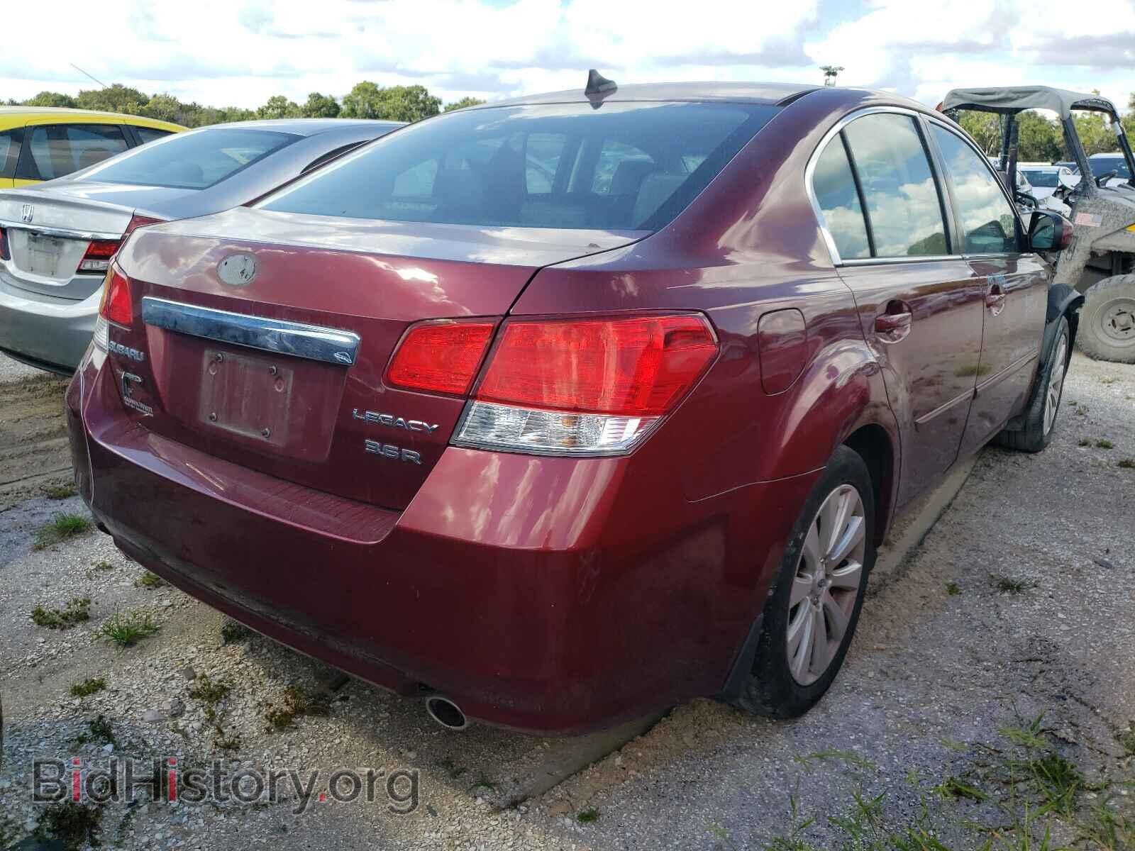 2012 SUBARU LEGACY - VIN: 4S3BMDK60C2029268 - Фото 4