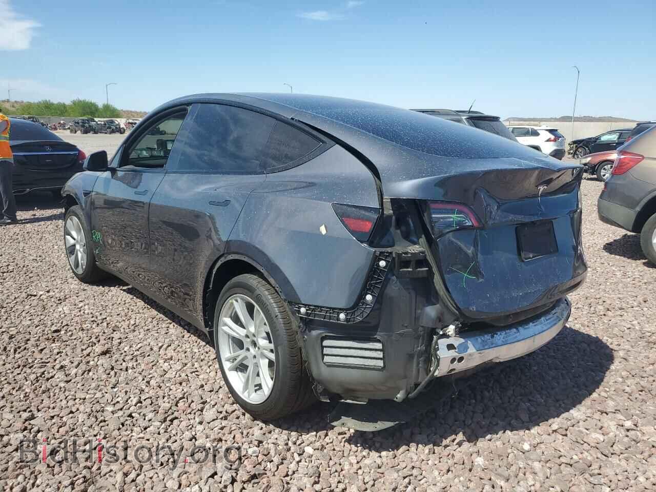 2021 TESLA MODEL Y - VIN: 5YJYGDED1MF109706 - Фото 2