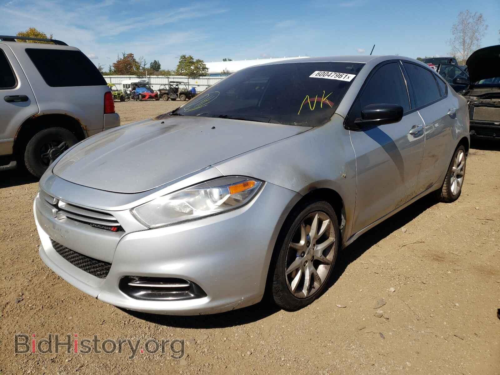 2013 DODGE DART - VIN: 1C3CDFBA5DD184848 - Фото 2