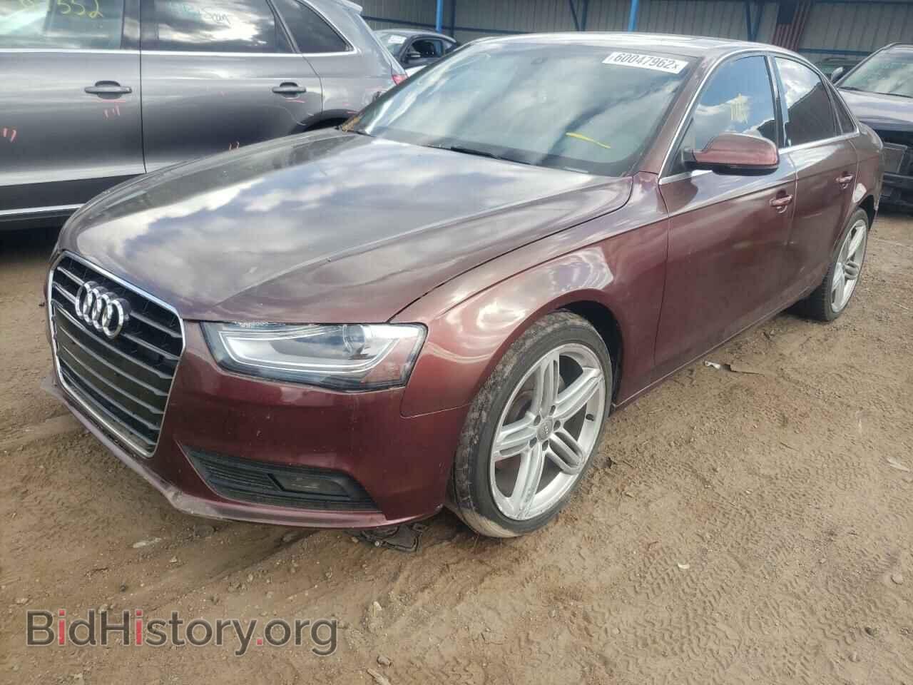 2013 AUDI A4 - VIN: WAUAFAFL9DN019694 - Фото 2