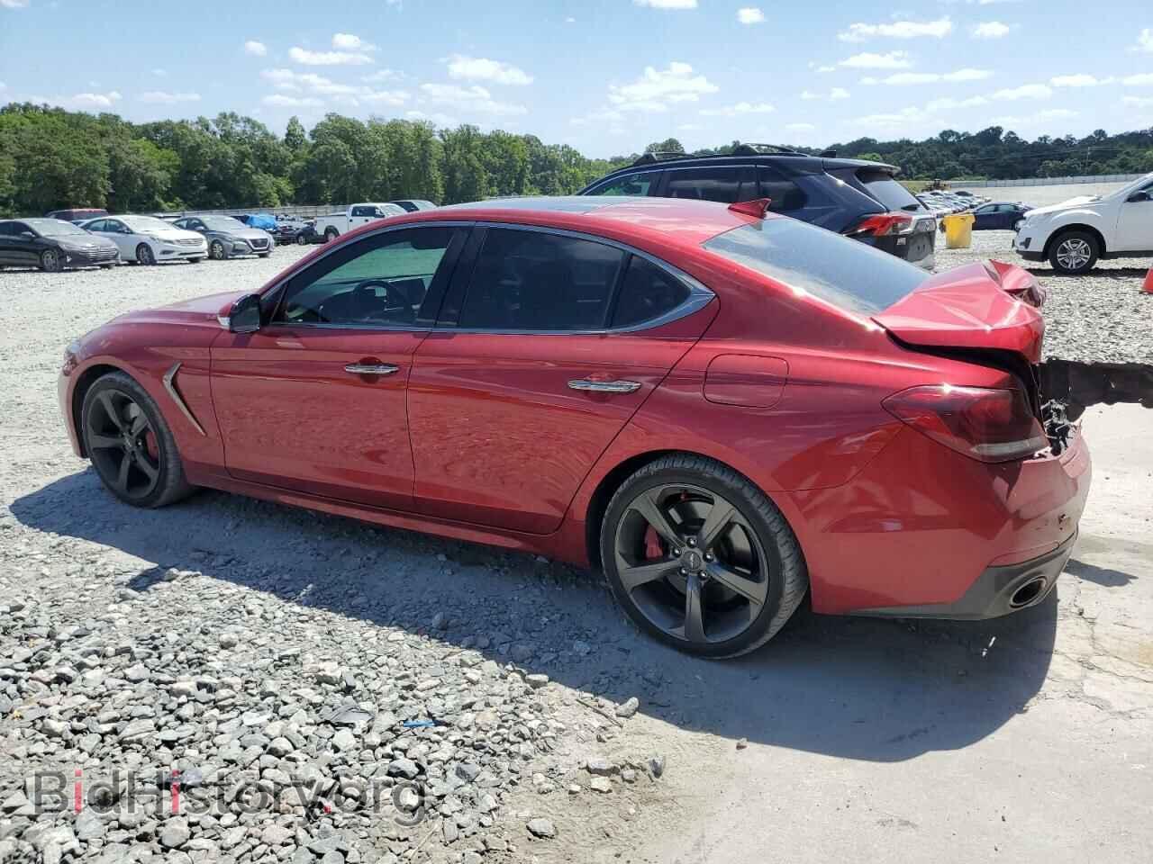 2019 GENESIS G70 - VIN: KMTG34LE3KU030725 - Фото 2