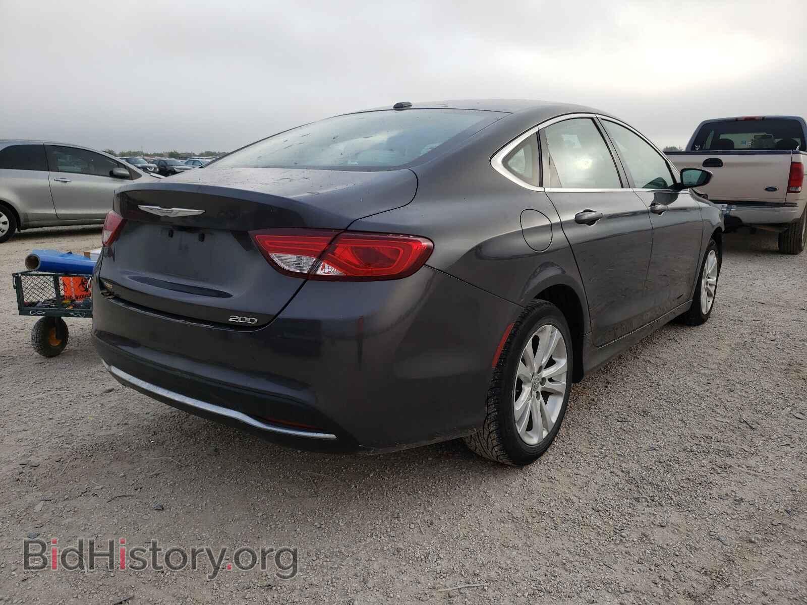 2015 CHRYSLER 200 - VIN: 1C3CCCAB7FN666083 - Фото 4