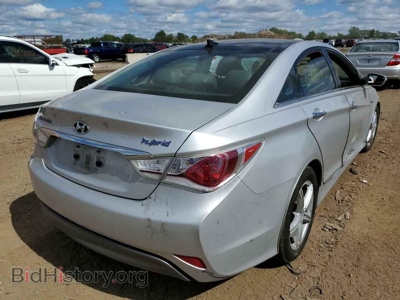 2012 HYUNDAI SONATA - VIN: KMHEC4A41CA031578 - Фото 4