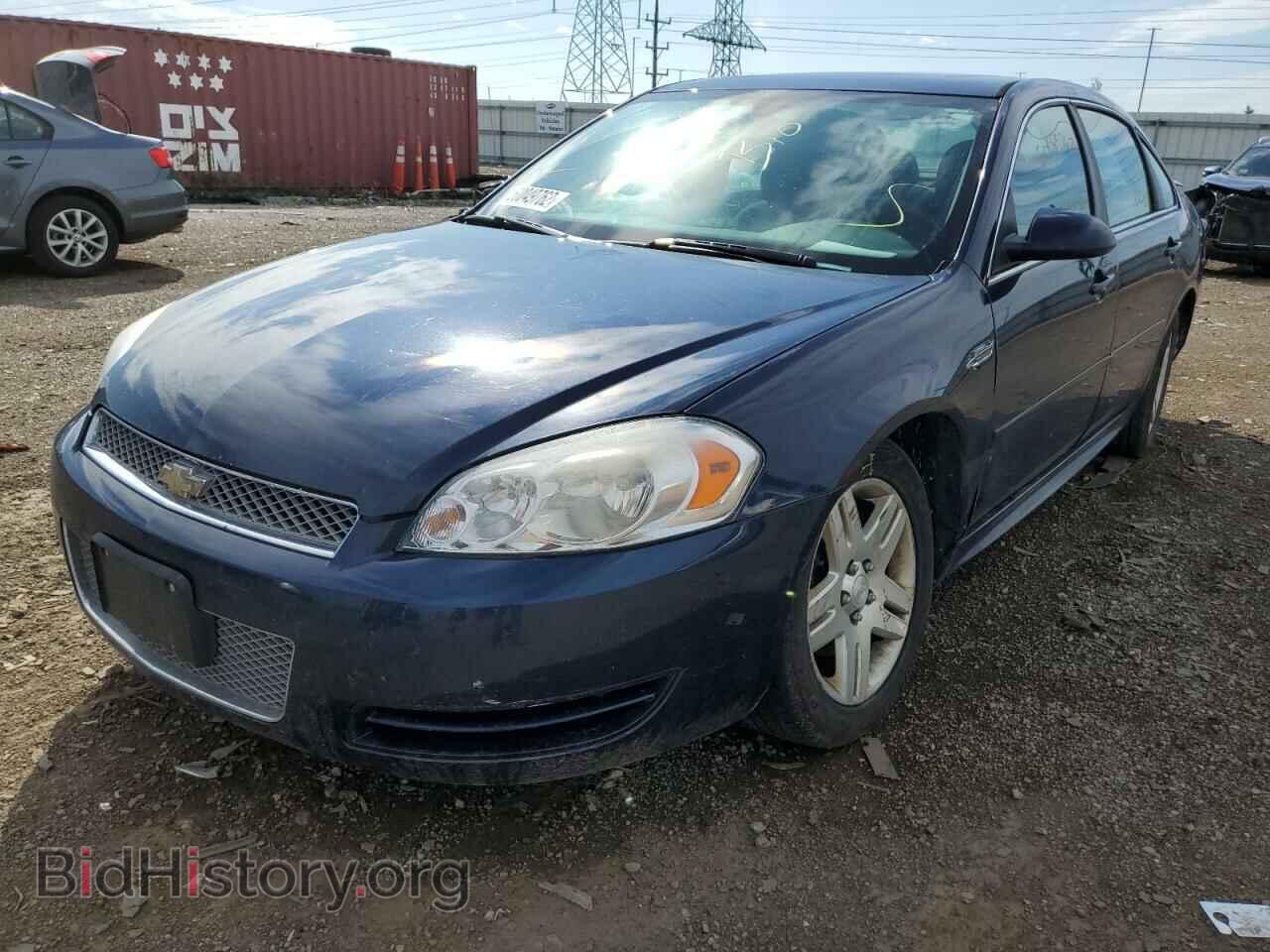 2012 CHEVROLET IMPALA - VIN: 2G1WB5E31C1191871 - Фото 2