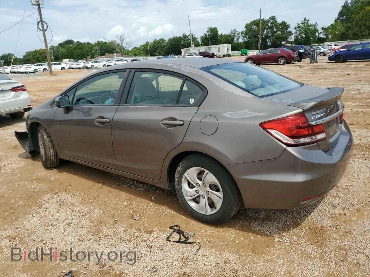 2014 HONDA CIVIC - VIN: 2HGFB2F53EH504467 - Фото 2