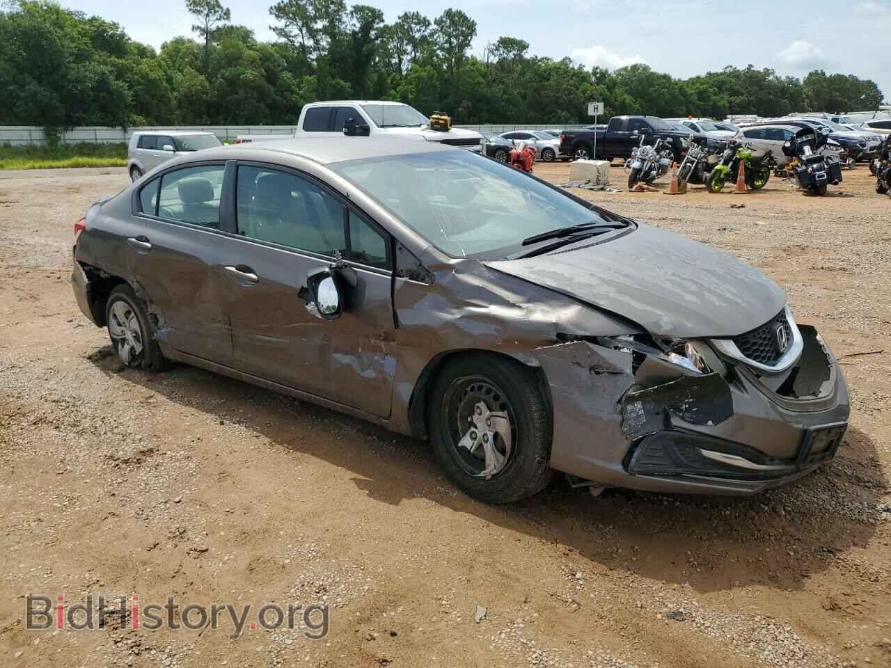 2014 HONDA CIVIC - VIN: 2HGFB2F53EH504467 - Фото 4