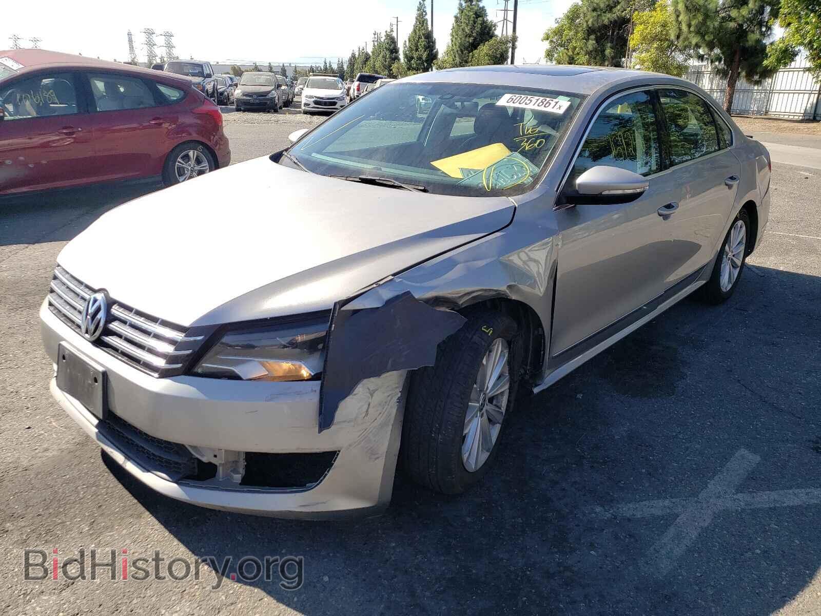 2012 VOLKSWAGEN PASSAT - VIN: 1VWCP7A30CC055137 - Фото 2