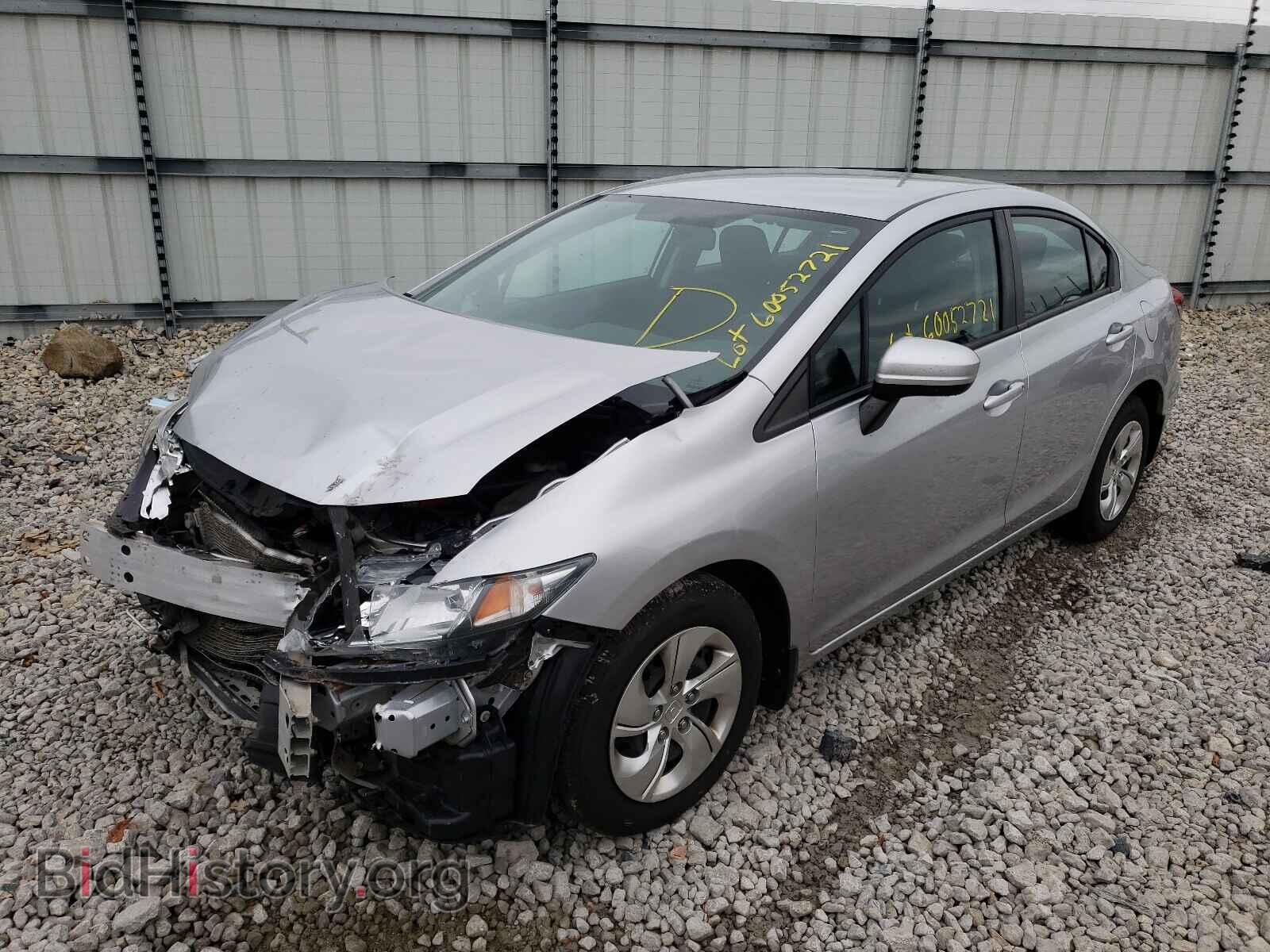 2014 HONDA CIVIC - VIN: 19XFB2F56EE026197 - Фото 2