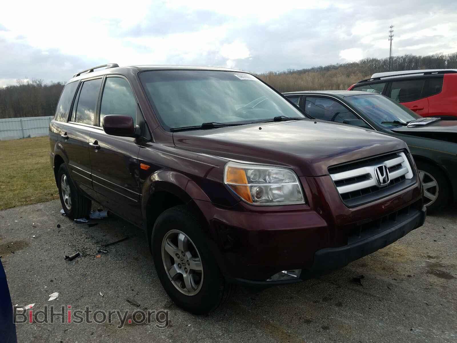 Фотография 5FNYF28498B006574 - HONDA PILOT 2008