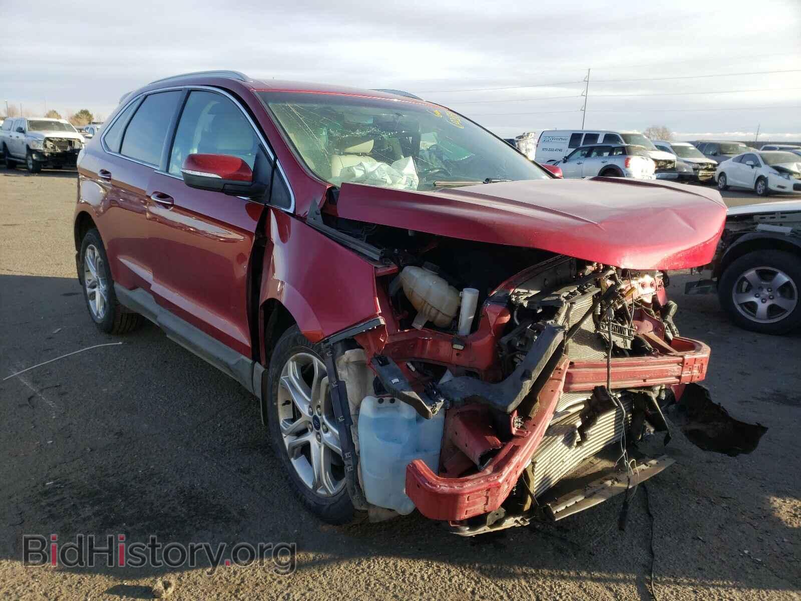 Фотография 2FMTK4K96FBB06577 - FORD EDGE 2015