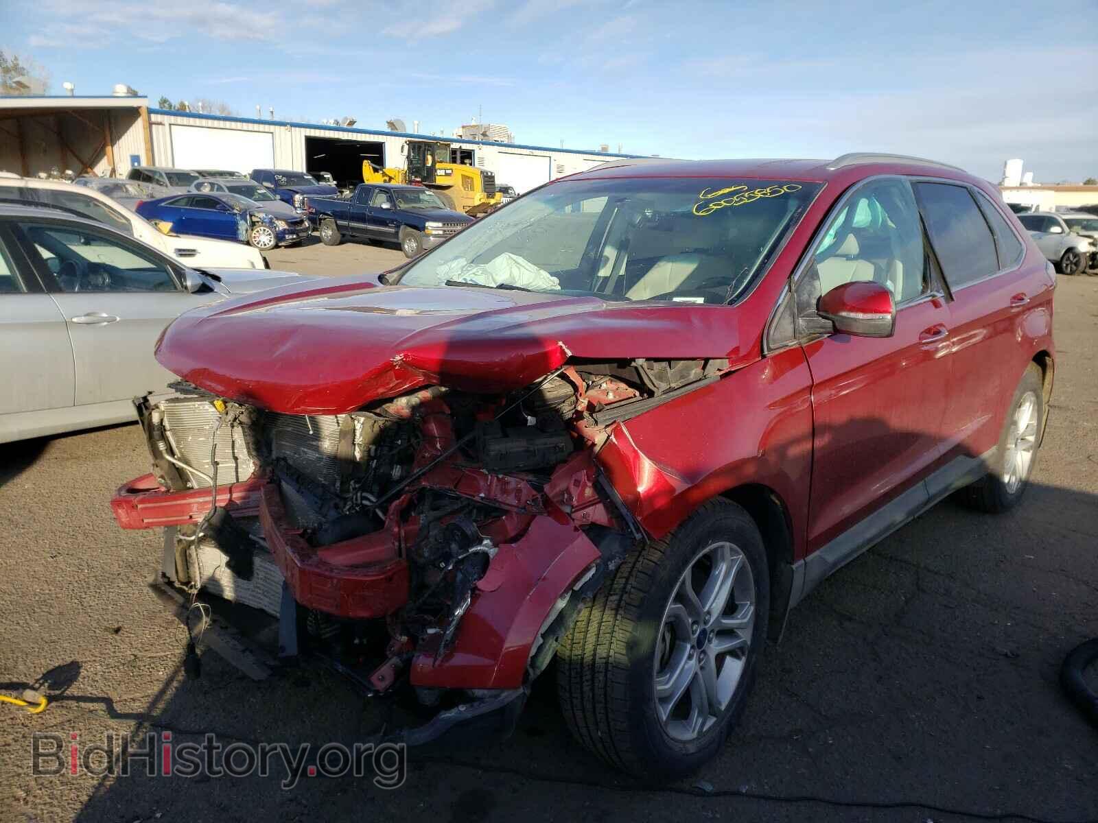 2015 FORD EDGE - VIN: 2FMTK4K96FBB06577 - Фото 2