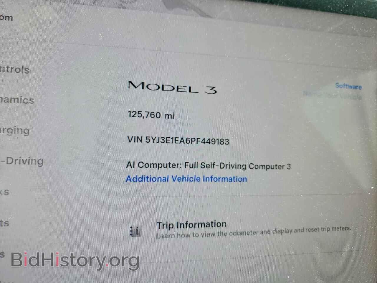 2023 TESLA MODEL 3 - VIN: 5YJ3E1EA6PF449183 - Photo 9