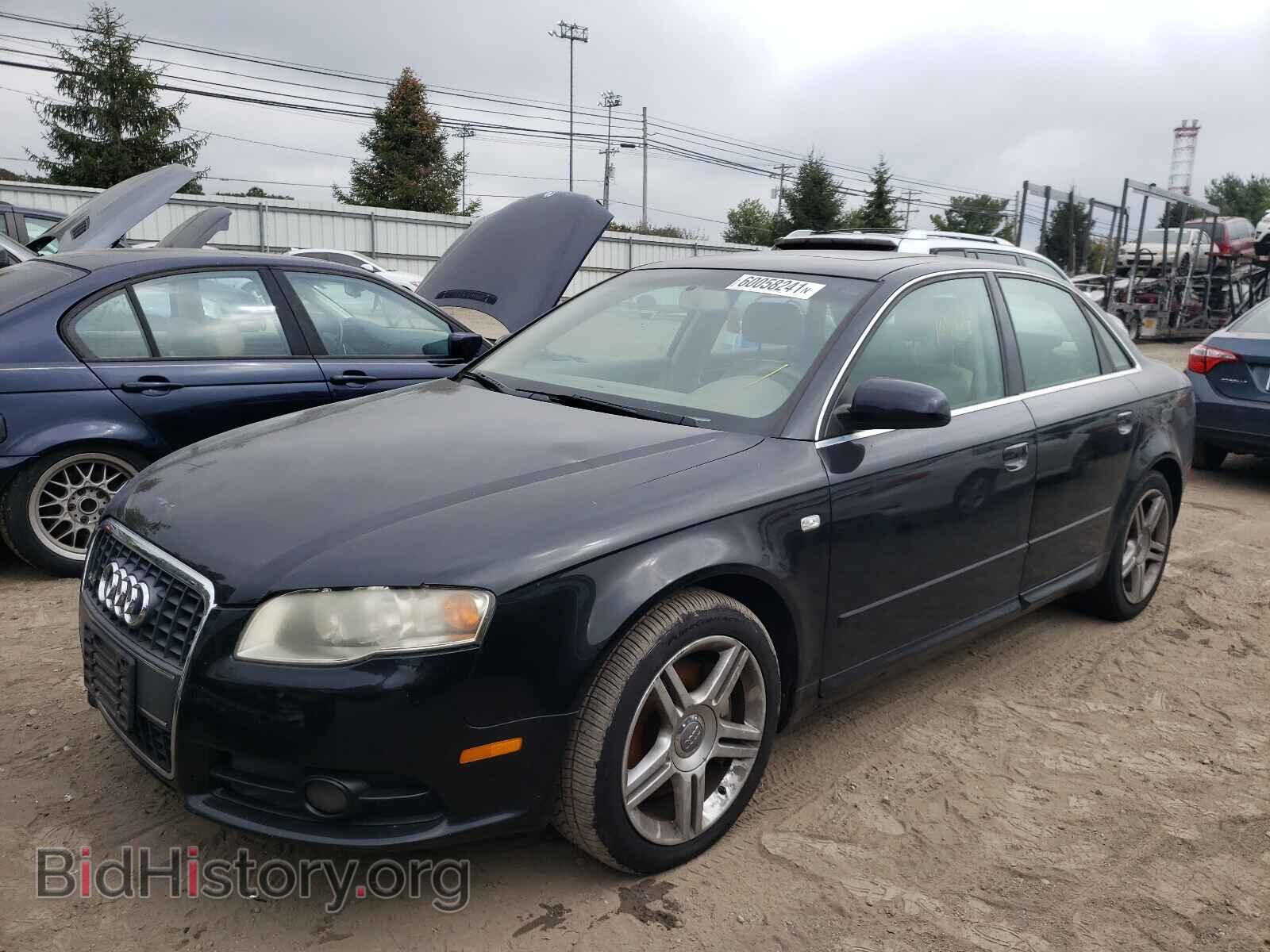 2008 AUDI A4 - VIN: WAUDF78E08A097373 - Фото 2