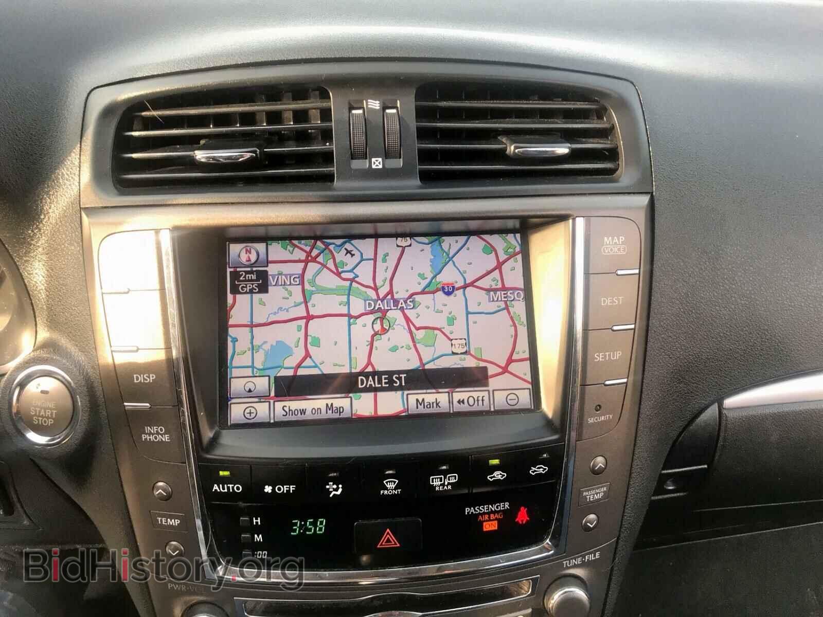 2011 LEXUS IS 250 - VIN: JTHBF5C23B5141666 - Фото 9