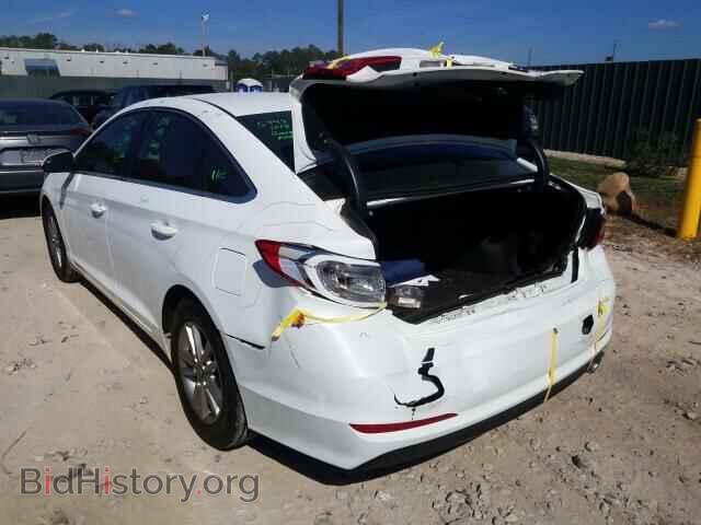 2016 HYUNDAI SONATA - VIN: 5NPE24AF0GH334116 - Фото 3
