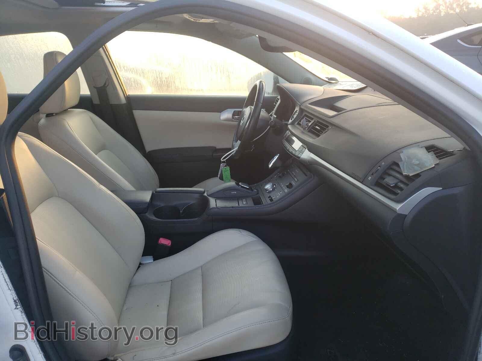 2013 LEXUS CT 200 - VIN: JTHKD5BHXD2132494 - Фото 5