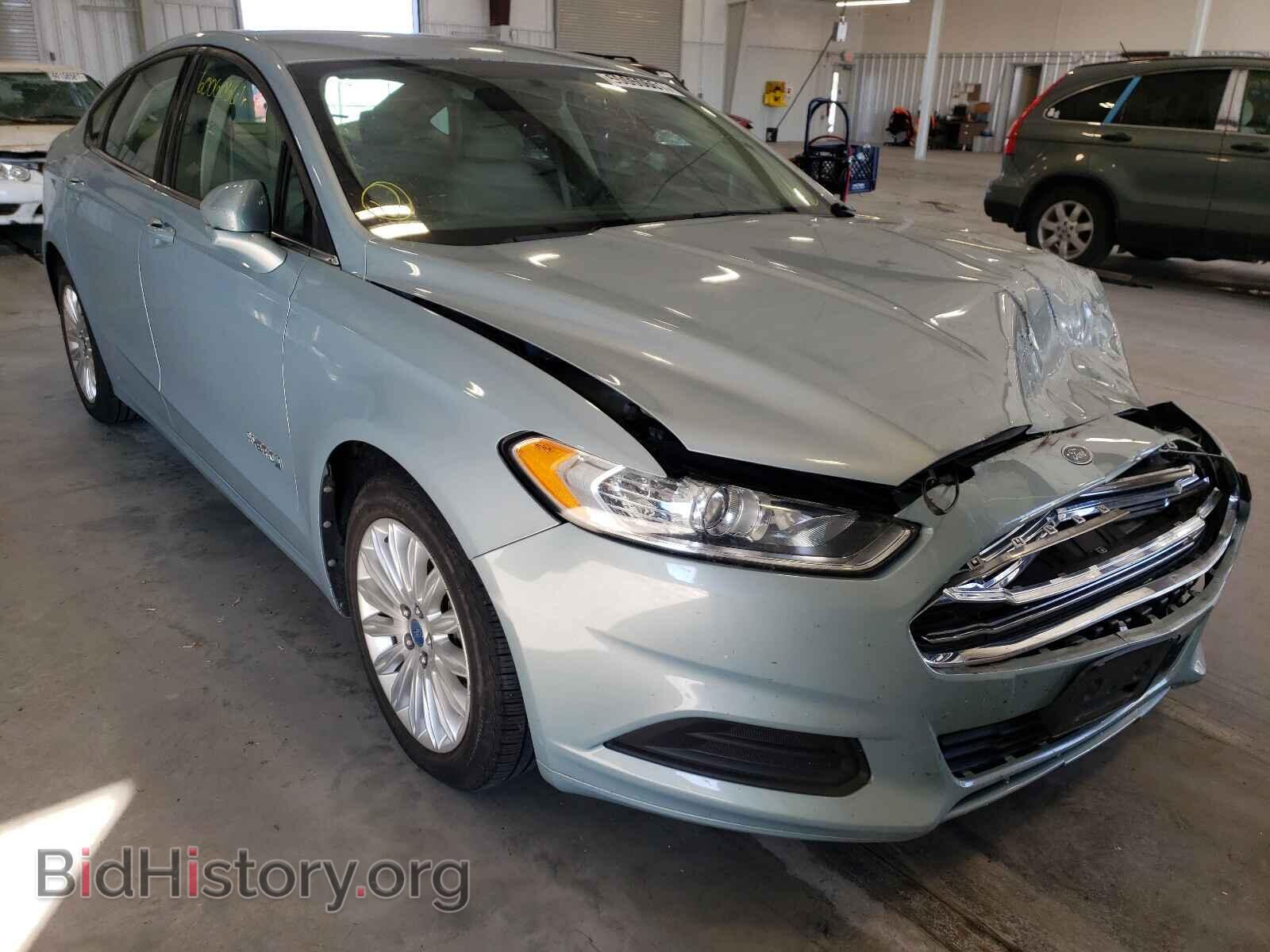 Фотография 3FA6P0LU7DR148663 - FORD FUSION 2013
