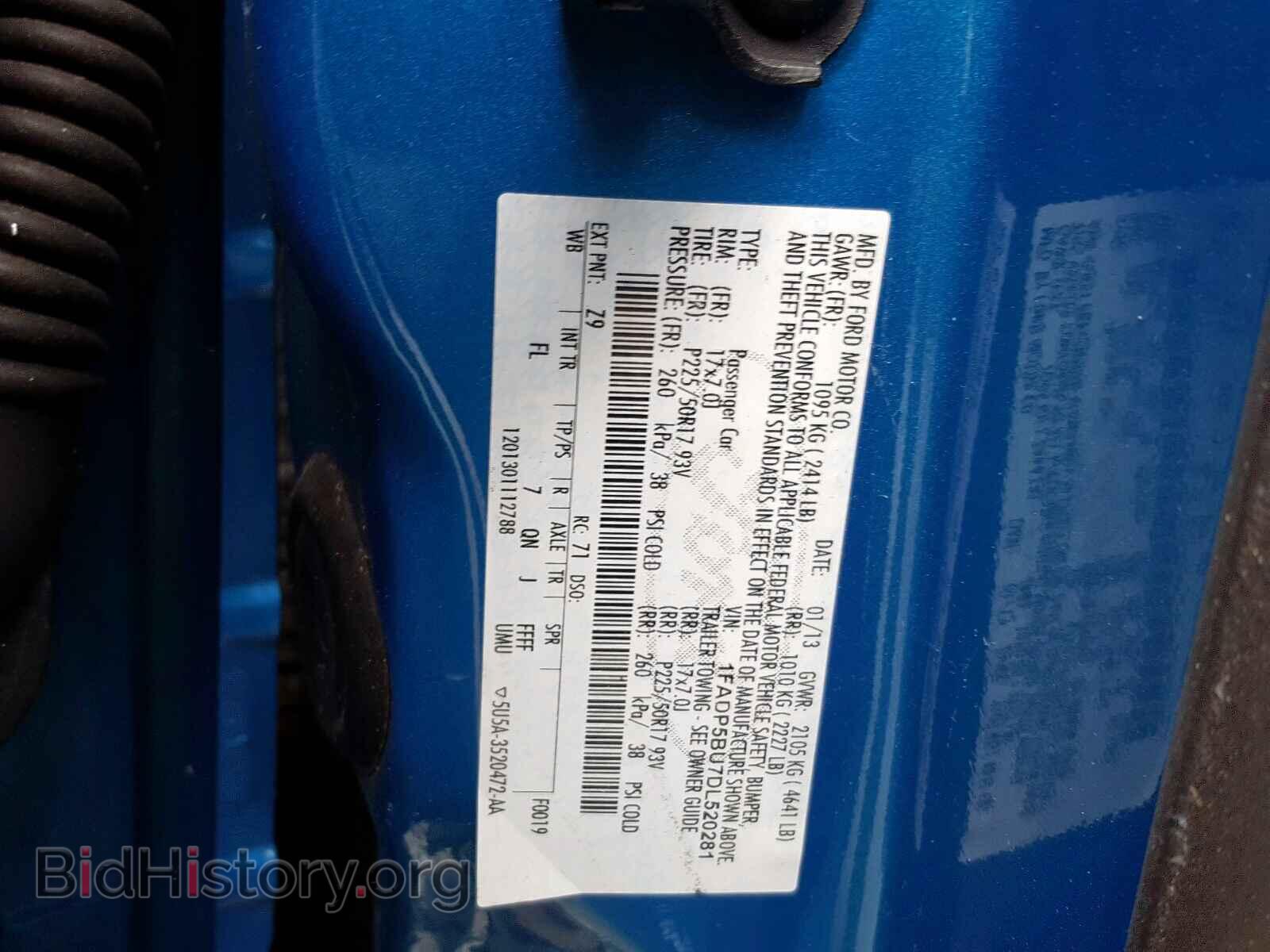 2013 FORD C-MAX SEL - VIN: 1FADP5BU7DL520281 - Photo 10