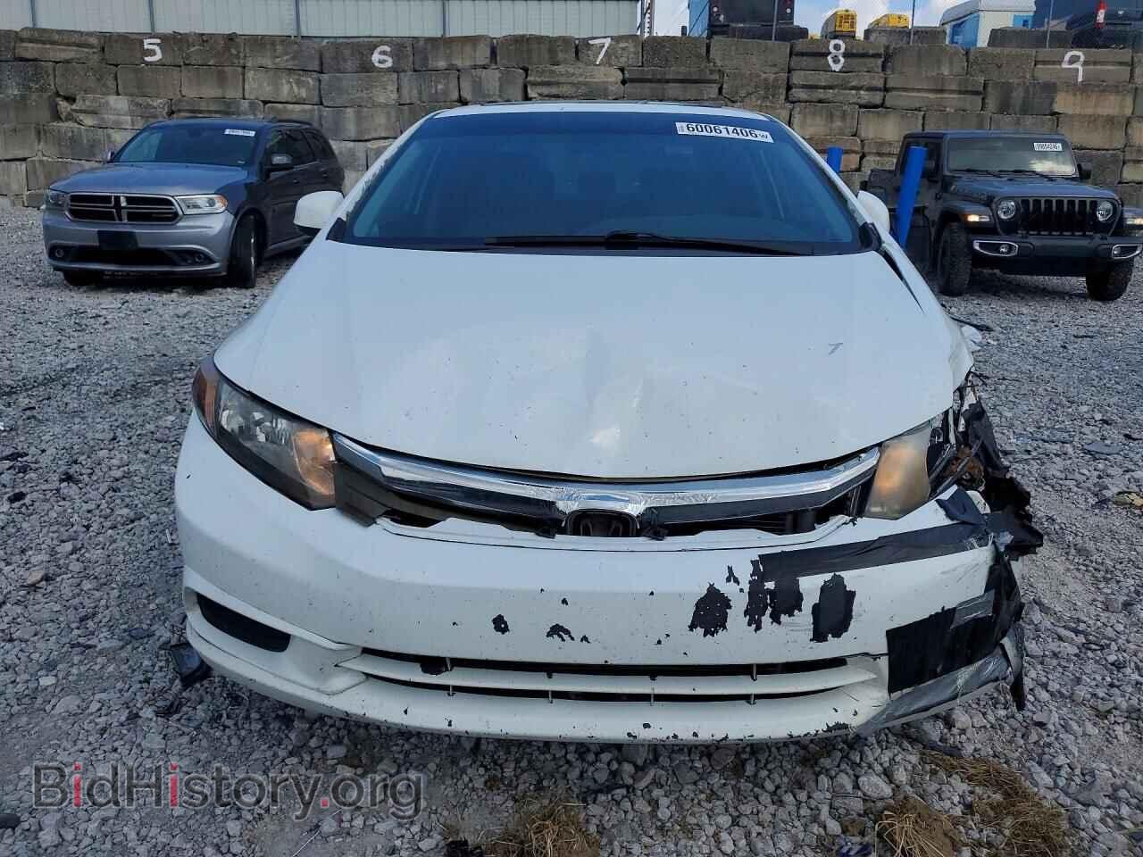 2012 HONDA CIVIC - VIN: 19XFB2F83CE006352 - Фото 5