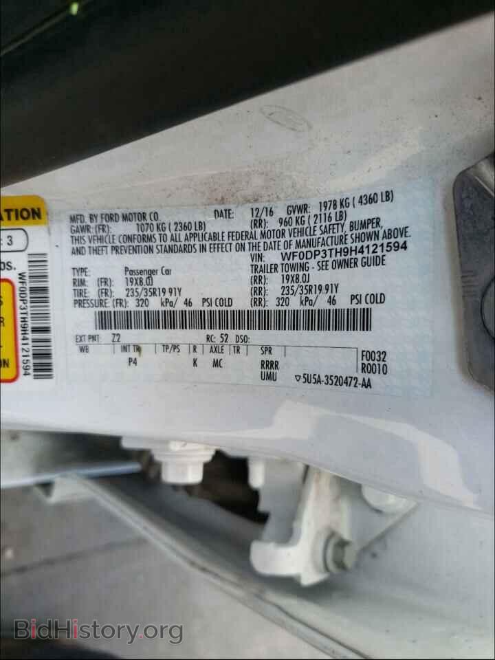 2017 FORD FOCUS - VIN: WF0DP3TH9H4121594 - Photo 10