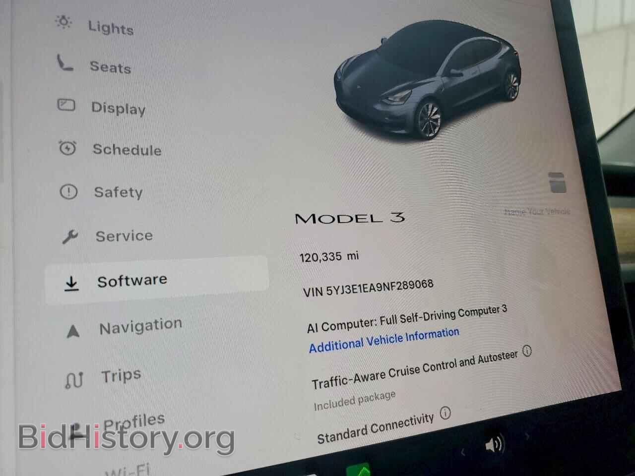 2022 TESLA MODEL 3 - VIN: 5YJ3E1EA9NF289068 - Photo 9