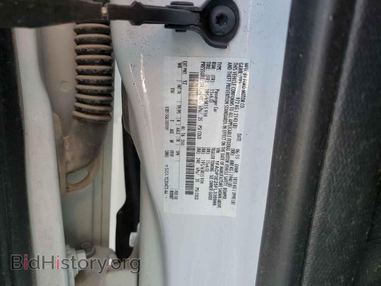 2015 FORD FOCUS - VIN: 1FADP3E25FL335986 - Фото 12