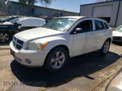 2010 Dodge CALIBER Caliber SX, white — VIN 1B3CB4HA2AD599720, Copart