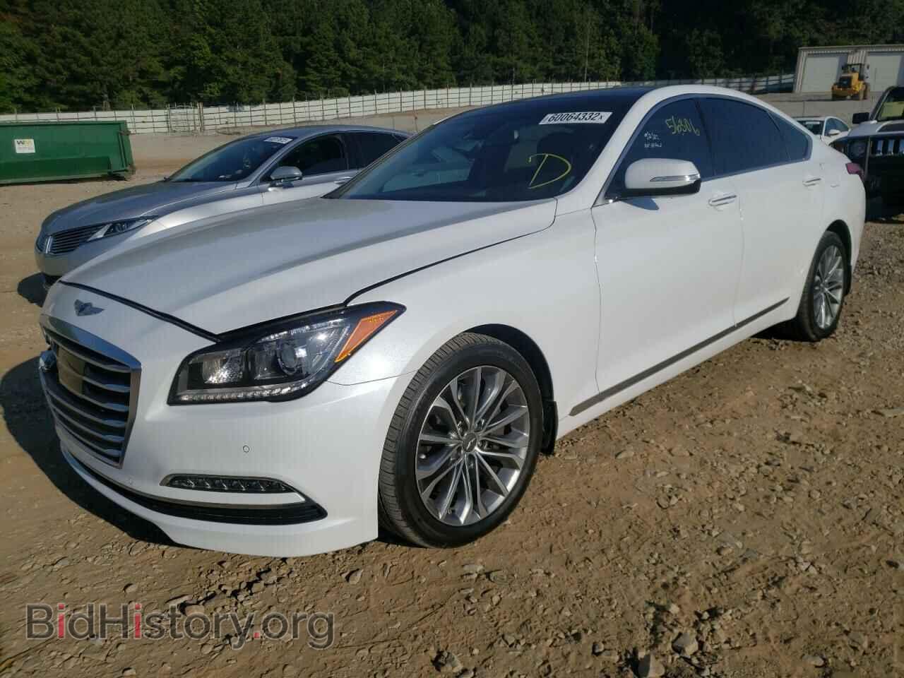 2017 GENESIS G80 - VIN: KMHGN4JE4HU168631 - Фото 2