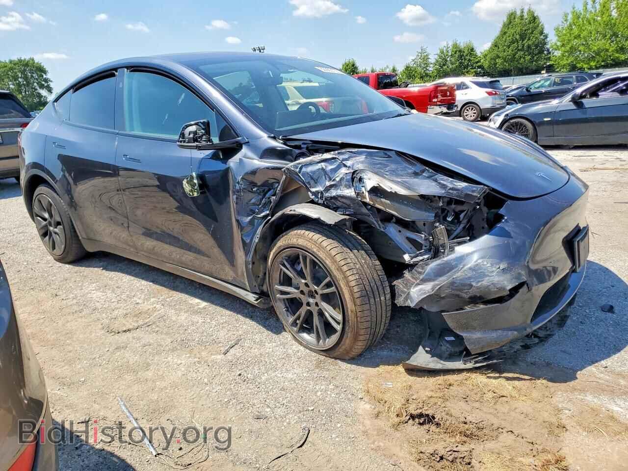 2024 TESLA MODEL Y - VIN: 7SAYGDEE2RF130180 - Фото 4