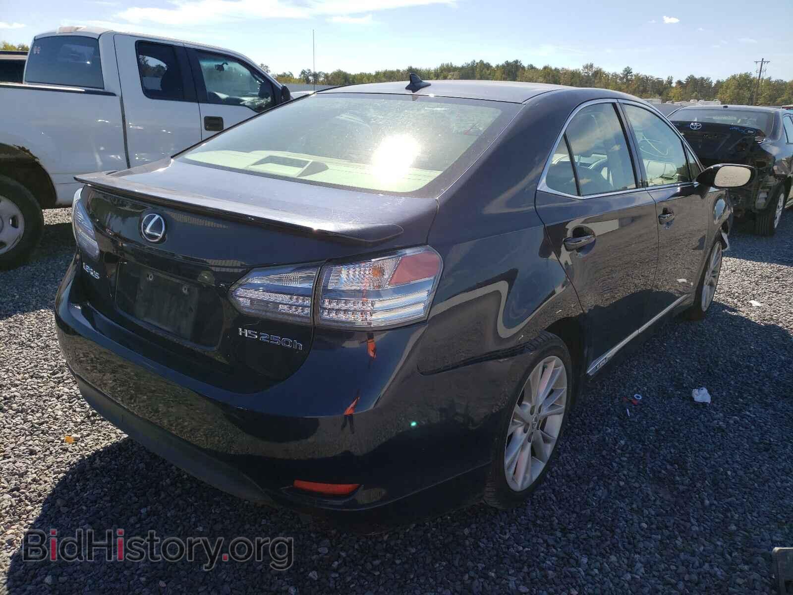 2010 LEXUS HS - VIN: JTHBB1BA4A2038169 - Фото 4