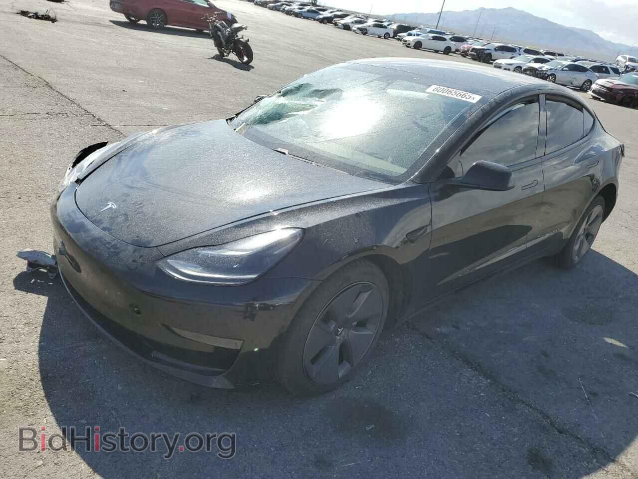 Photo 5YJ3E1EA8MF875873 - TESLA MODEL 3 2021