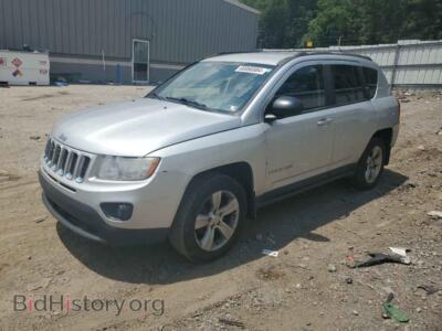 2012 Jeep COMPASS Sport, серебристый — VIN 1C4NJDBB1CD572300, Copart