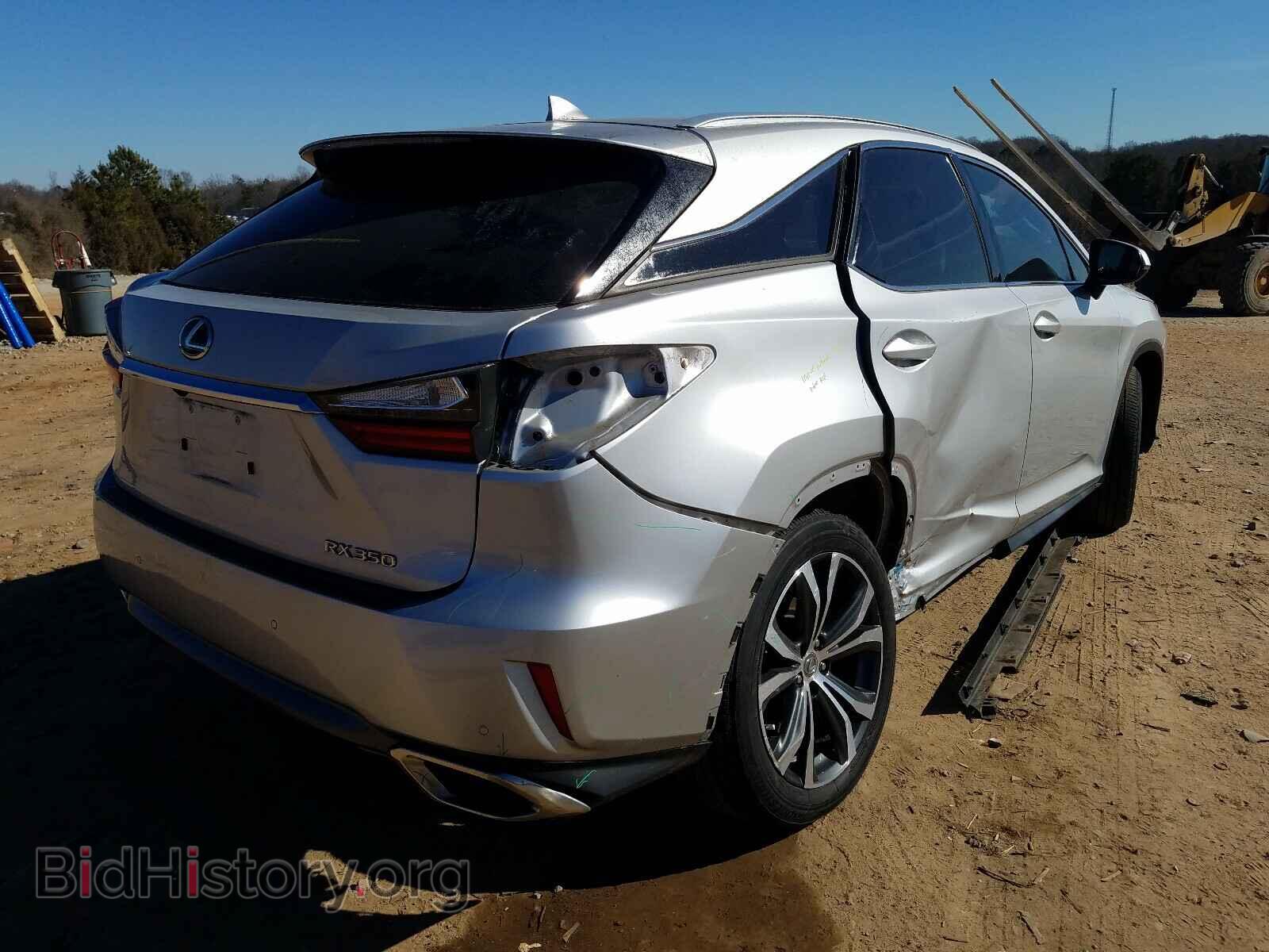 2017 LEXUS RX350 - VIN: 2T2ZZMCA0HC042593 - Фото 4